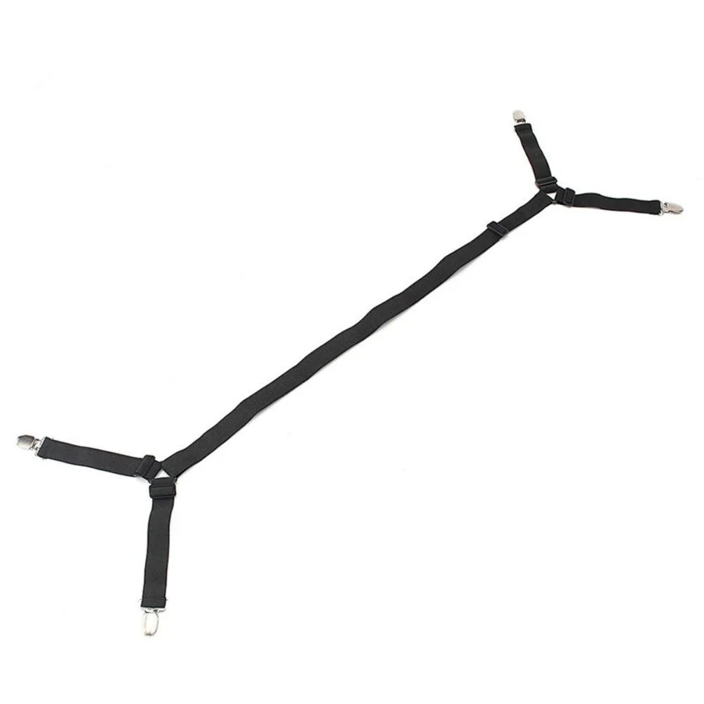 

2pcs/lot Long Adjustable Elastic Bed Sheet Holder Mattress Clip Fasteners Cover Blankets Grippers Fixing Non-Slip Strap Belt Peg