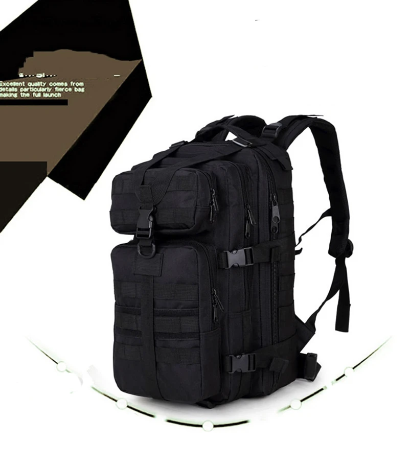 600D Waterproof Military Tactical Assault Molle Pack 35L Sling Backpack Army Rucksack Bag for Outdoor Hiking Camping Hunting (4)