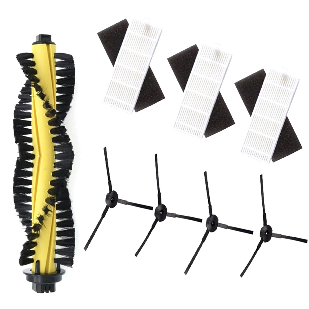 Roller Brush Filter Kit For Ilife A4 A4s Robot Vacuum Cleaner Main