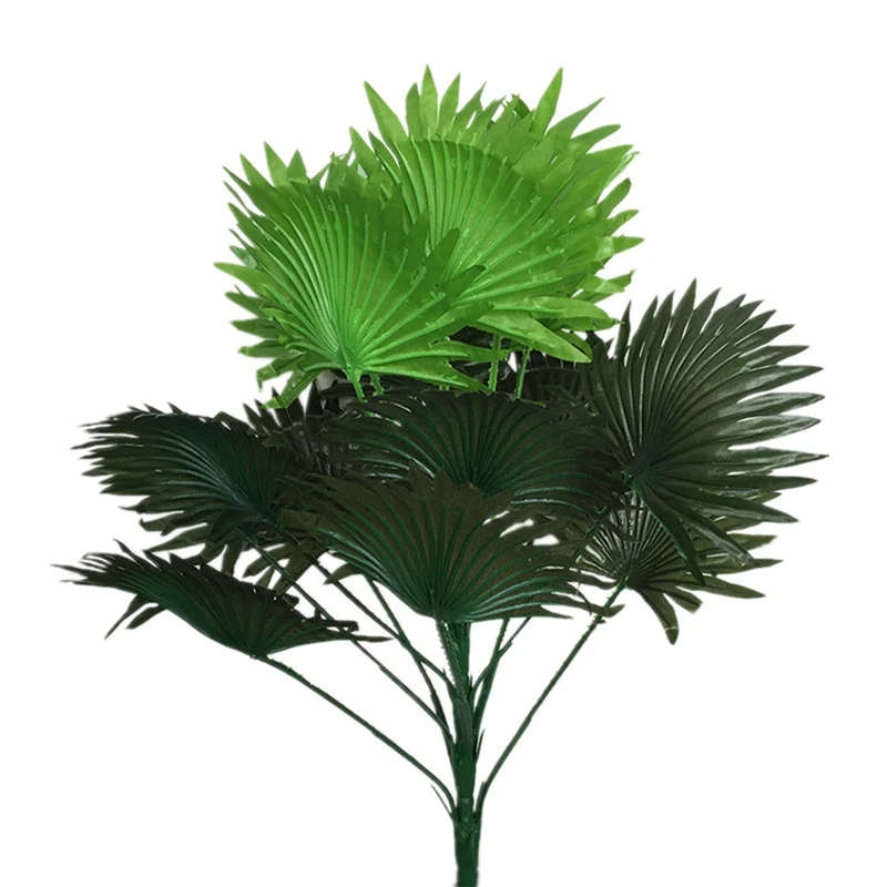 1 шт. искусственные листья декоративные растения поддельные с пальмовым листом зелени для Цветочная композиция аксессуар часть
