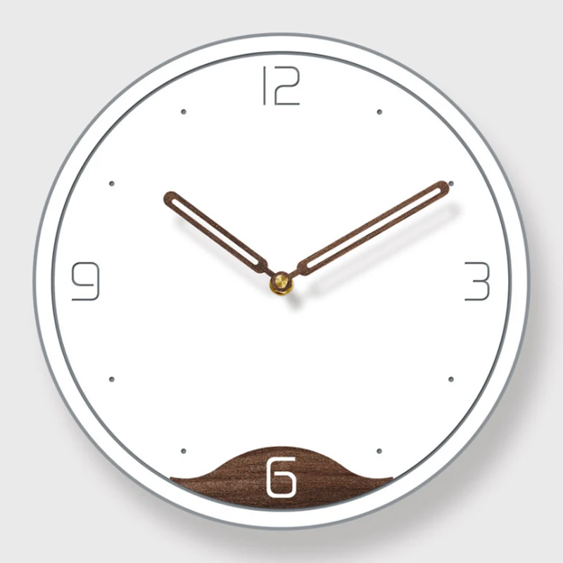 

Double layer Acrylic Wall Clock Art Wall Clock Nordic Style Modern Minimalist Atmospheric Living Room Silent Quartz Wall Clock