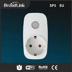 BroadLink SP3 ЕС Smart Plug с ночной свет Wi-Fi Outlet нет концентратора нужно дом дистанционного Управление Поддержка Alexa Google дома мини эхо