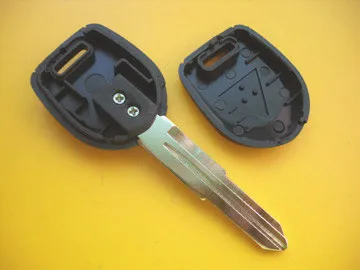 PREISEI 25 шт./лот чипы транспондеров ключ для mitsubishi key case fob автомобильные ключи полная распродажа левое боковое лезвие без логотипа