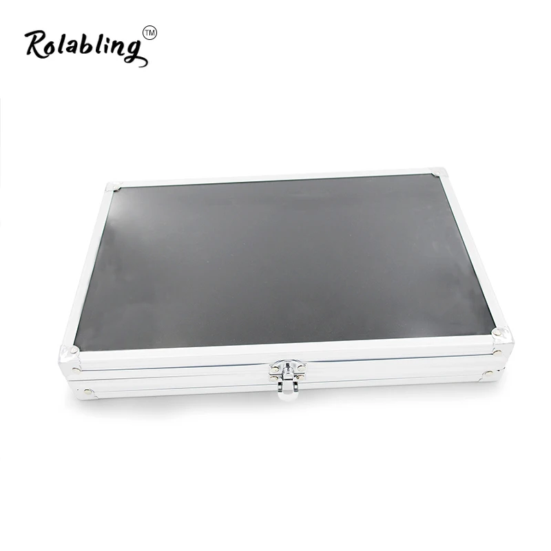 

Hot Sale Nail Art Storage Box For Nail Decoration Display Acrylic False Nails Case Manicure Tools Nail Art Equipment