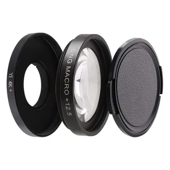 

CAENBOO Super Macro Close-Up Lens Filters For XiaoMi Yi 4K/II/Lite/+Plus UV CPL Polar Filter Sport Action Camera Yi 4K+ 37mm Cap
