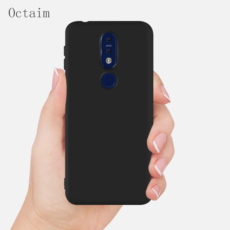 

Ultra Thin Case For Nokia 7 Plus 5 6 8 9 X6 X5 X7 Matte Soft Silicone Coque Back Cover For Nokia 6.1 3.1 7.1 9.1 Plus Phone Case