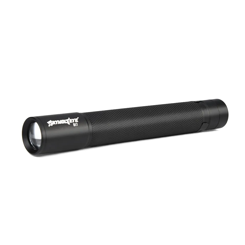 Q5 AA14500 3Mode ZOOM LED Super Bright Flashlight powerful led flashlight MINI Police Torch lanterna led Q5 #4A30 (2)