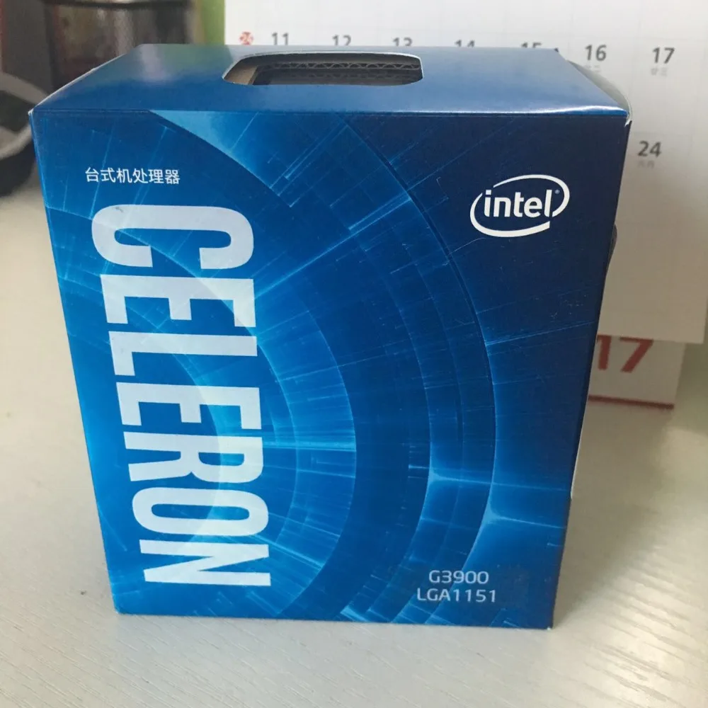 Двухъядерный процессор Intel Celeron G3900 2 8 ГГц TDP 51 Вт LGA 1151 Мб кэш памяти с HD графикой DDR4