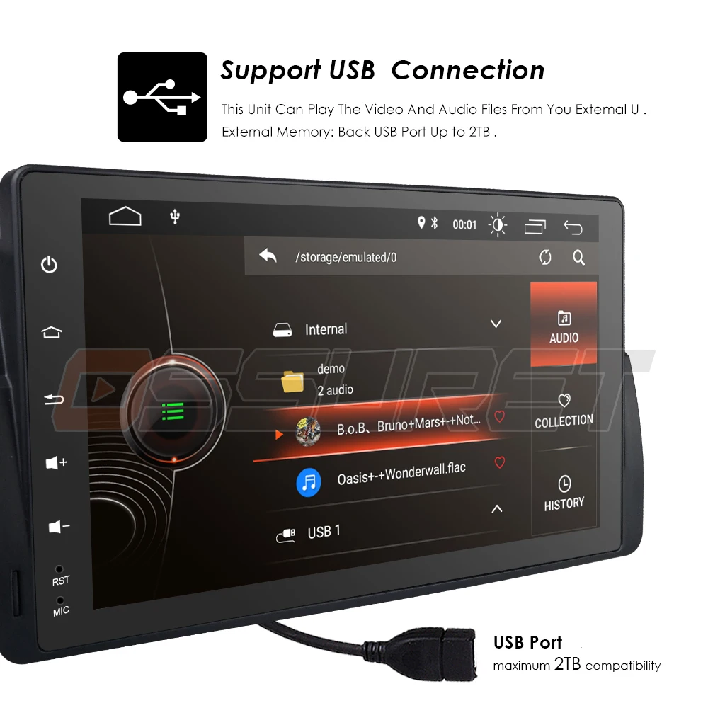 Perfect 2G RAM Quad core  9" Android 9.0 Car GPS stereo for BMW E46 M3 Rover 75 MG ZT 1998-2005 TPMS RDS Steel wheel control RDS Camera 20
