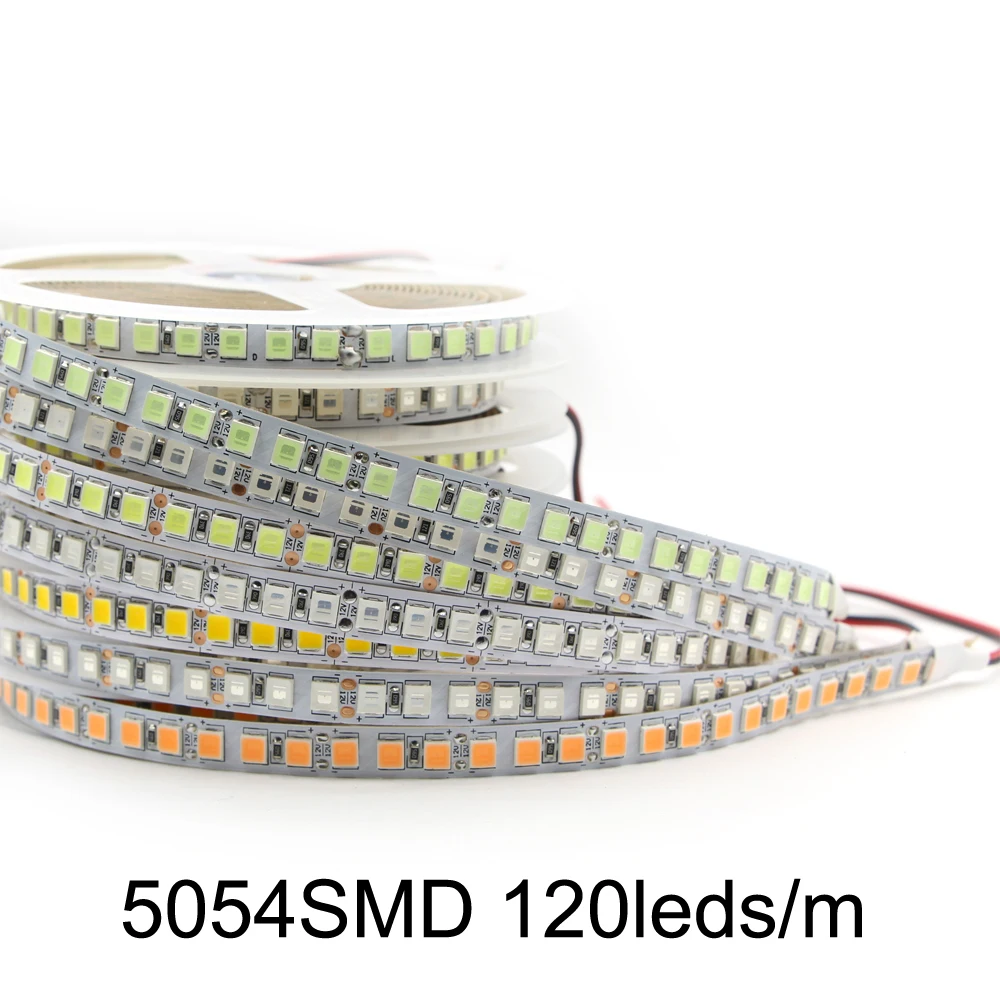5 м 5050 5054 SMD Светодиодная лента DC 12 В RGB белая Праздничная декоративная лампа 60