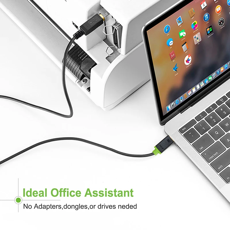 Кабель USB Type C 2 0 B кабель M/M для сканера принтера зарядный шнур компьютера ноутбука