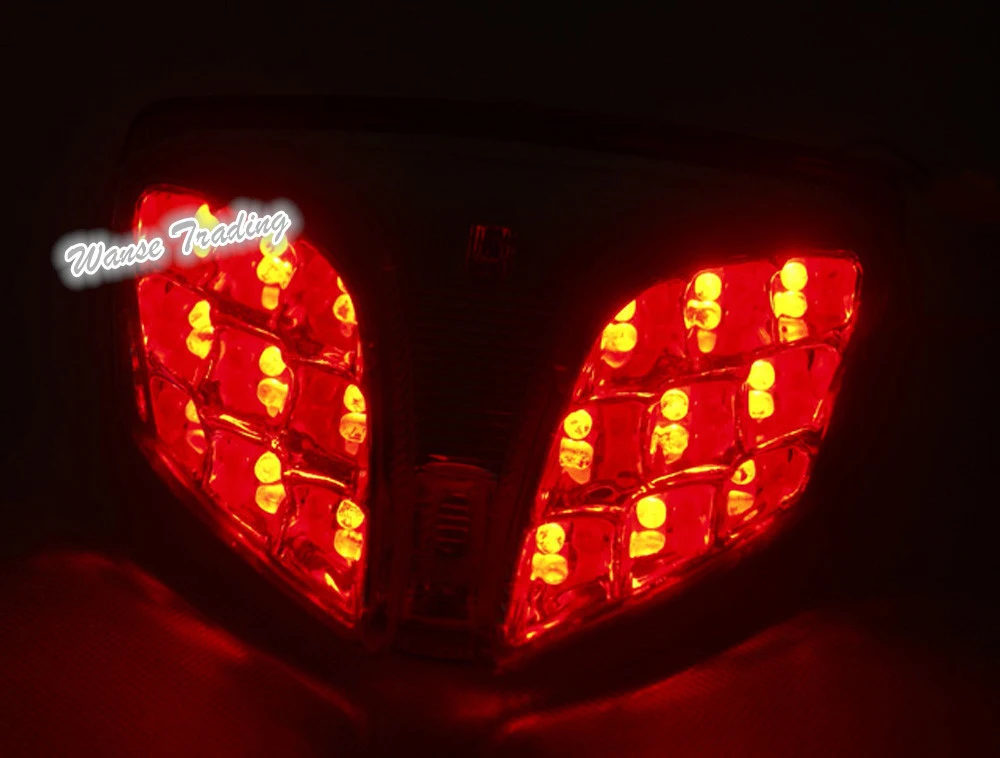 Waase Хвост тормозной поворотники Integrated Light Ясно для 2008 2009 2010 2011 2012 2013- Suzuki GSXR600 GSXR750 GSXR 600 750