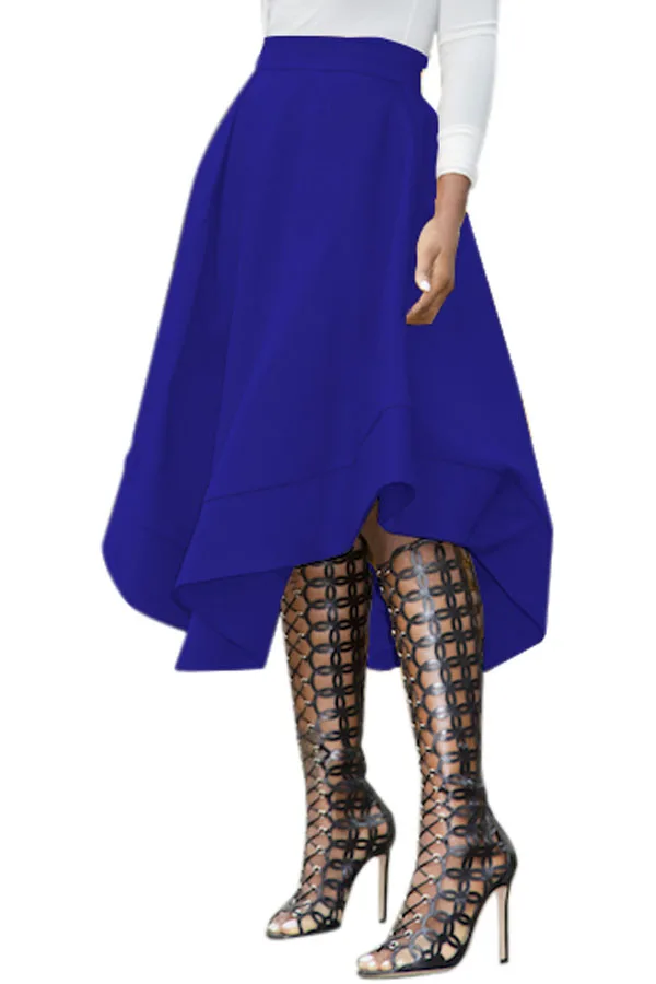 Royal-Blue-Making-Waves-High-Waist-Midi-Skirt-LC65059-5-3