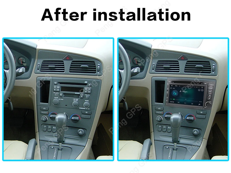 Sale 2 Din Android 8.0 Car Radio for VOLVO S60 V70 XC70 2000-2004 Octa Core GPS Navigation CD DVD Player Bluetooth Autoradio Headunit 5