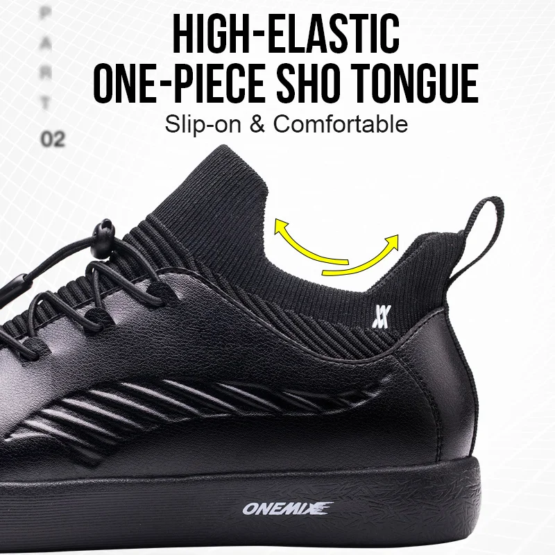ONEMIX Классическая обувь для скейтбординга для мужчин кроссовки серый свет Треккинговая обувь кожа Удобная уличная прогулочная беговая Обувь
