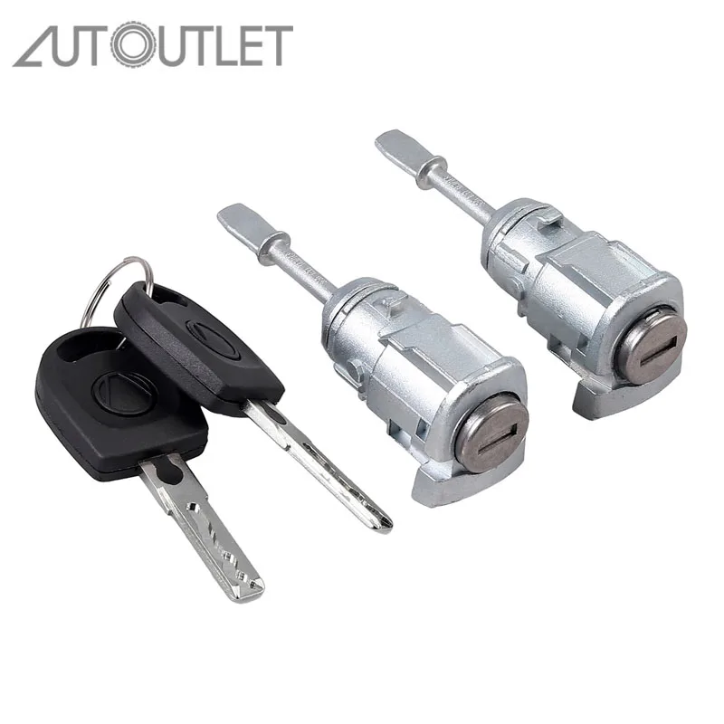 AUTOUTLET 2 шт. закрывающий цилиндр для VW PASSAT B5 3B (96 05) ключа дверного замка LUPO левый и