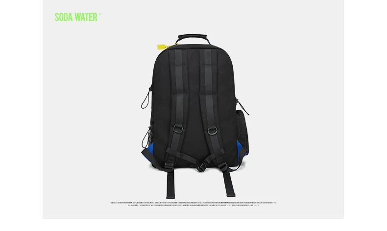 Школьный повседневный рюкзак для ноутбука, уличная сумка с несколькими карманами, мужской поясной ремень, сумка через плечо 205AI2018
