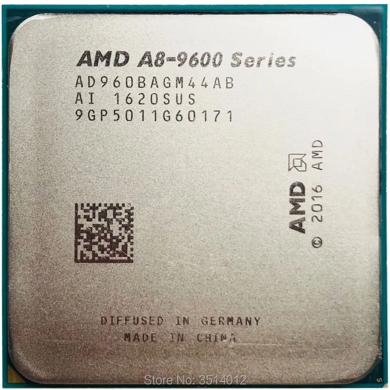 AMD A8-Series A8-9600 A8 9600 3,1 ГГц 65 Вт четырехъядерный процессор AD9600AGM44AB разъем AM4