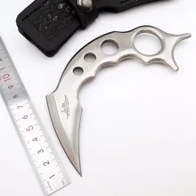 

CS GO Fixed Claw Knife 440C Blade Karambit Survival Tactical Hunting Pocket Knives Camping Outdoor Utility Knife EDC Tools OEM