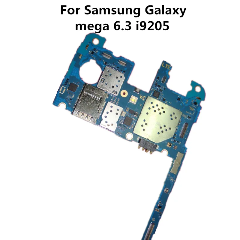

Full Working Used Original Board For Samsung GALAXY mega 6.3 i9205 Unlock Motherboard Logic Mother Board