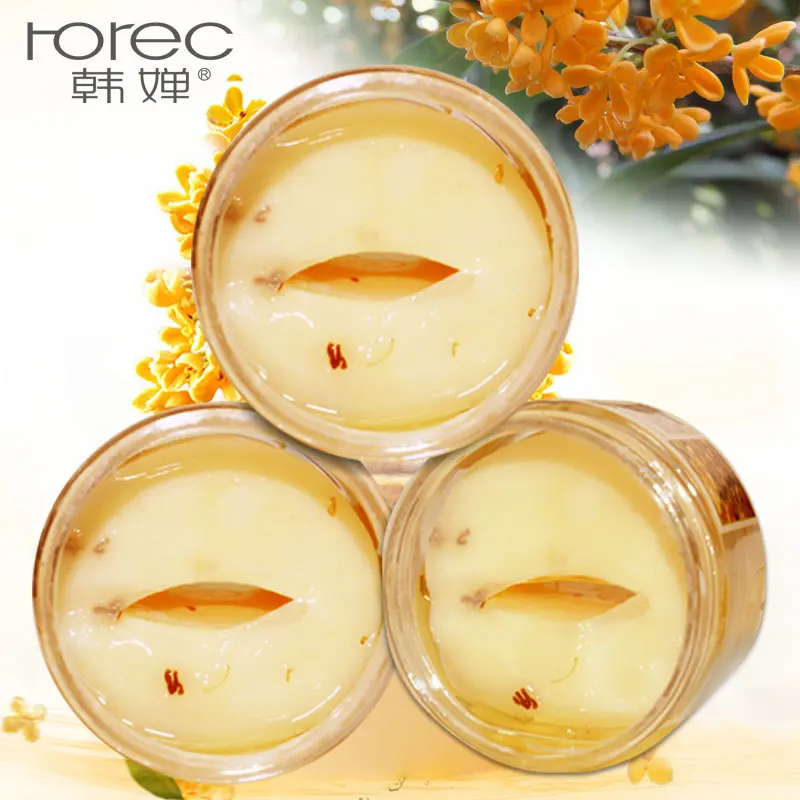 

ROREC Collagen Eye Mask Dark Circles Anti Wrinkle Whitening Eye Mask Patches for Puffy Eyes Gel Whey Protein Gold Osmanthus Mask