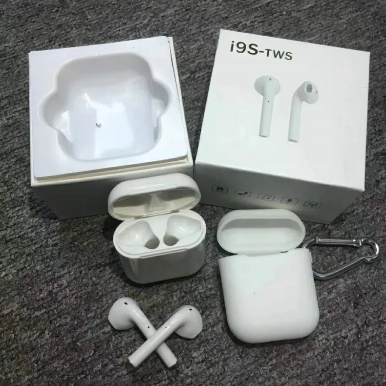 

New i9s air pods TWS Wireless mini Bluetooth Earbuds Wireless Headsets earphone ear pods For apple Andorid Iphone