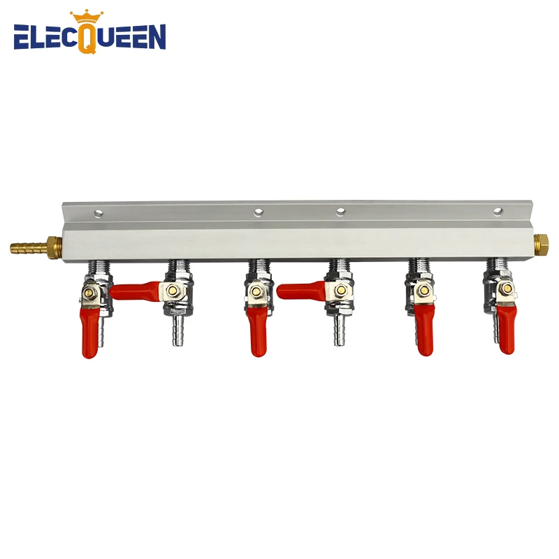 Buy 6 Way CO2 Distributor Manifold with Check Valves