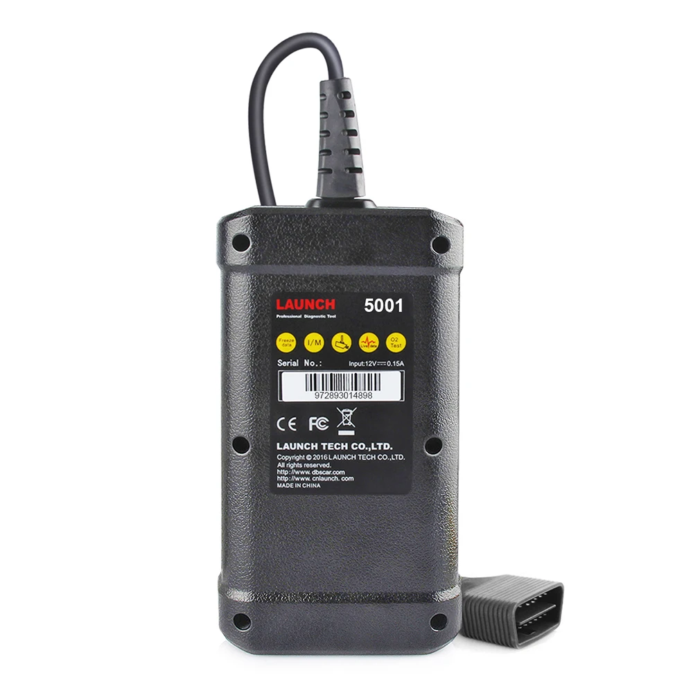Launch Creader CR5001 ODB2 OBD2 автомобильный сканер Поддержка многоязычного автомобильного