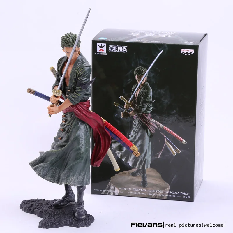 

Anime One Piece CREATOR X CREATOR Roronoa Zoro PVC Action Figure Collectible Model Toy