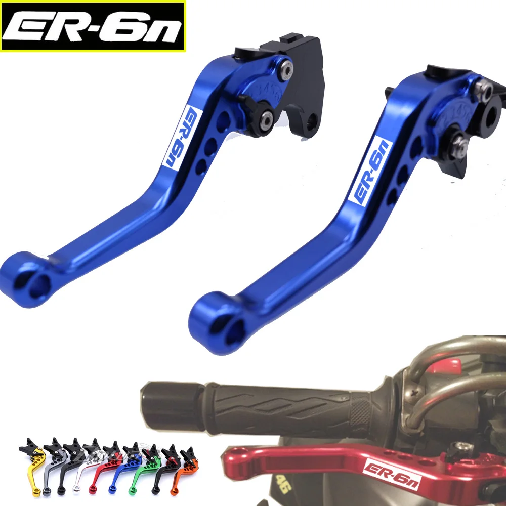 Для Kawasaki ER6N ER 6N ER6F 6F 2006 2016 аксессуары для мотоциклов ЧПУ короткие рычаги тормоза и