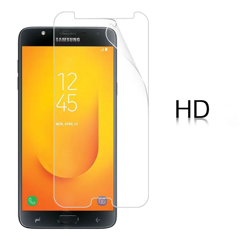 Антибликовая матовая пленка для Samsung Galaxy J7 Duo 2018 J720F HD прозрачная глянцевая экрана