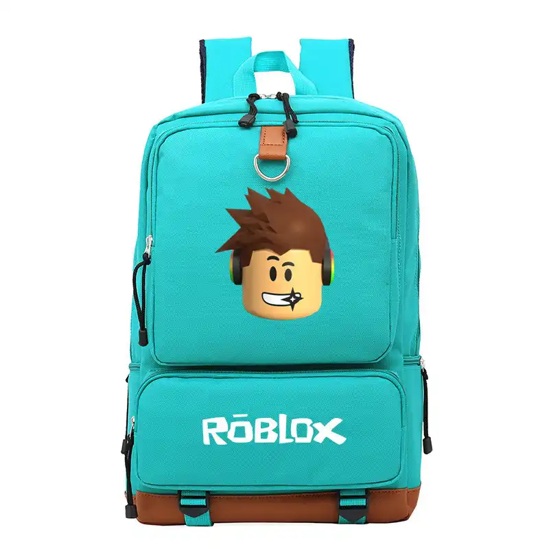 Multifunction Roblox Backpack Travel Laptop Bags Students Gift Bag Kids Boys Girls Stationery Action Figure Toys For Kids -