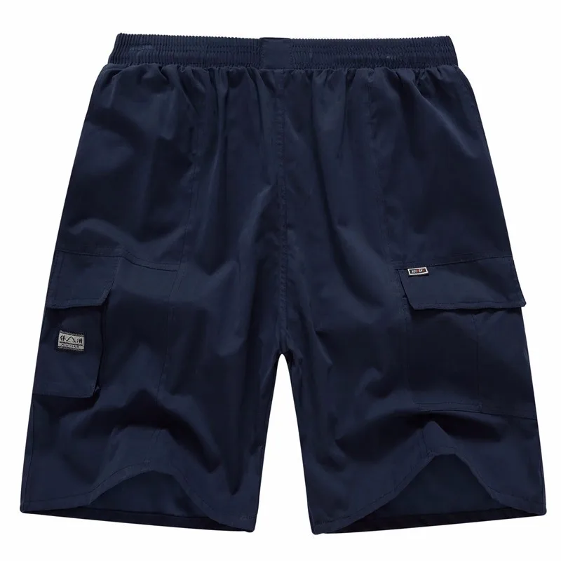 Большие размеры хлопковые шорты 2018 новые летние мужские брюки брендовые шорты мужские пляжные мужские шорты Карго карманные шорты 4XL-5XL