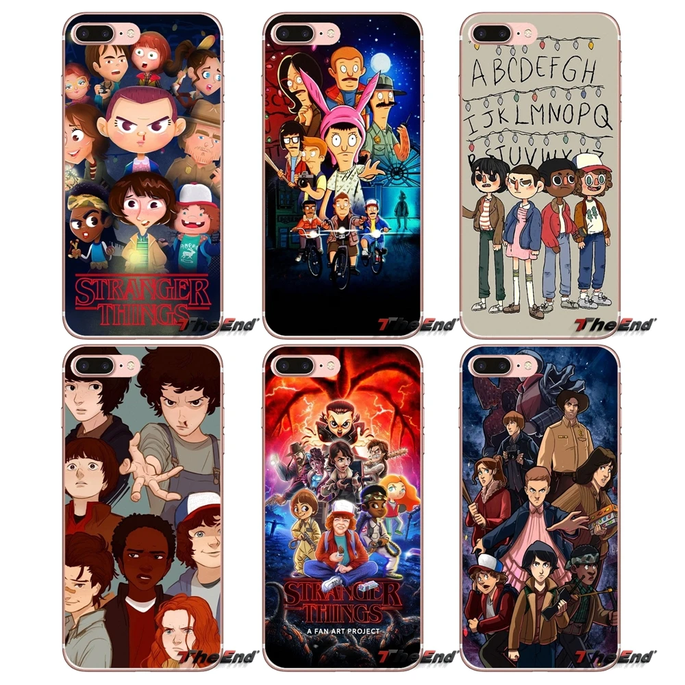 Eleven stranger things art мягкий чехол для телефона Apple iPhone X 4 4S 5 5S SE 5C 6 6S 7 8 Plus 6Plus 7plus 8plus Fundas