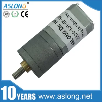 

Wholesales ASLONG JGA20-130 6v Electric Reverse Motor 12-288rpm Motor DC 12v High Torque Low rpm Motor 12v Motor DIY Model
