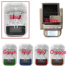 EU/US PLUG Colorful Universal Travel Battery Charger For Cell Phone USB Wall Mobile Phone Charger LCD Indicator Screen