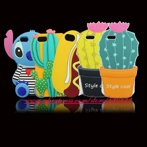 

Fashion 3D Silicon Mi'n'nie Unicorn Cat Unicorn Pig Cartoon Soft Phone Back Skin Case Cover for iphone 6 6S 7 8 7S Plus