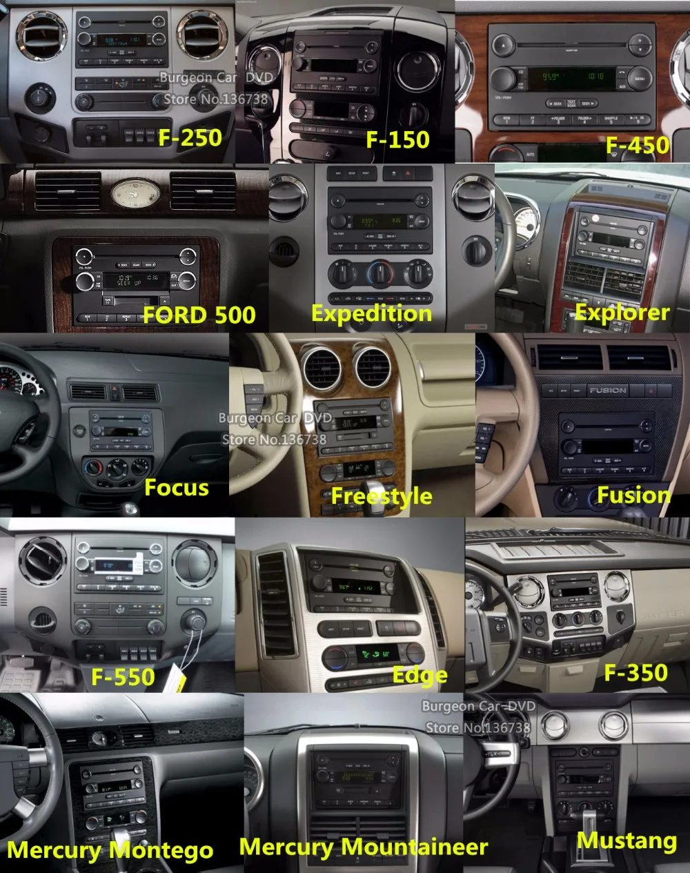 Flash Deal 5 USB Octa Core Android 9.0 Car DVD Player For Ford F150 F250 F350 F450 F550 2007 2008 2009 2010 2011 2012 2013 2014 Car Radio 2