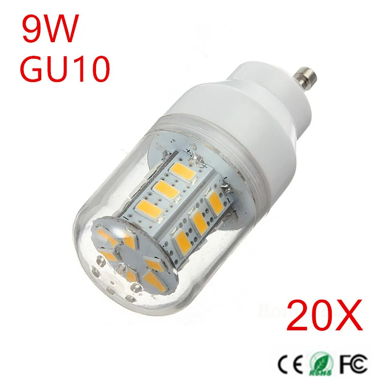 20PCS High Lumen 5730 Chip B22 LED Corn Bulb light AC220V 230V 240V