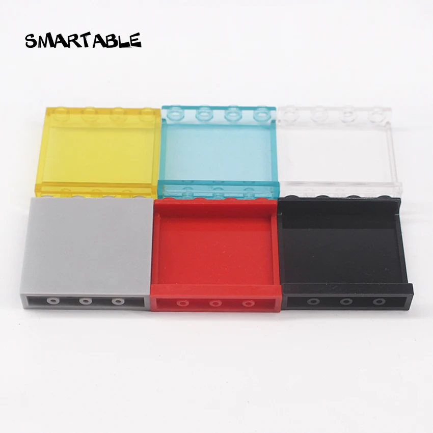 

Smartable Transparent Window Frame 1x4x3 Display Window Building Blocks Parts Toy Compatible All Brand 87543 City Toy 20 pcs/lot