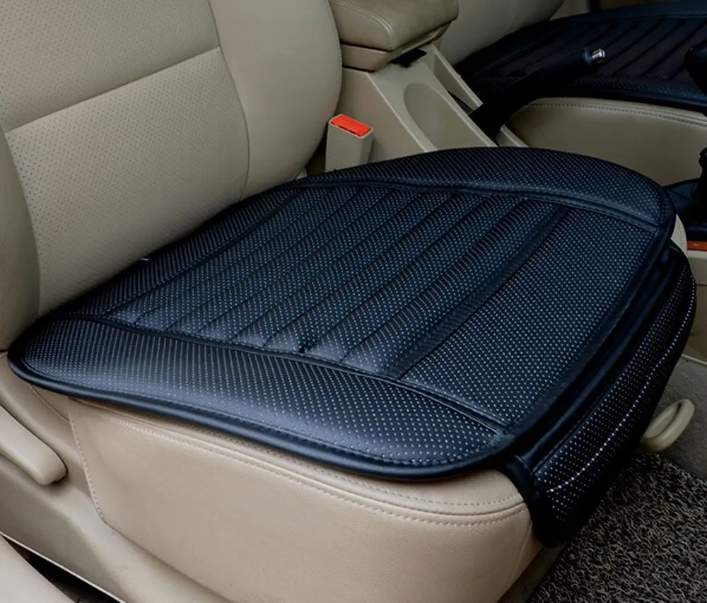 3ピース セット車のクッション車のシートカバー夏プレミアム車のシートクッション 車の革シートクッション Leather Seat Cushions Cushioned Car Seat Covercar Seat Cushion Aliexpress