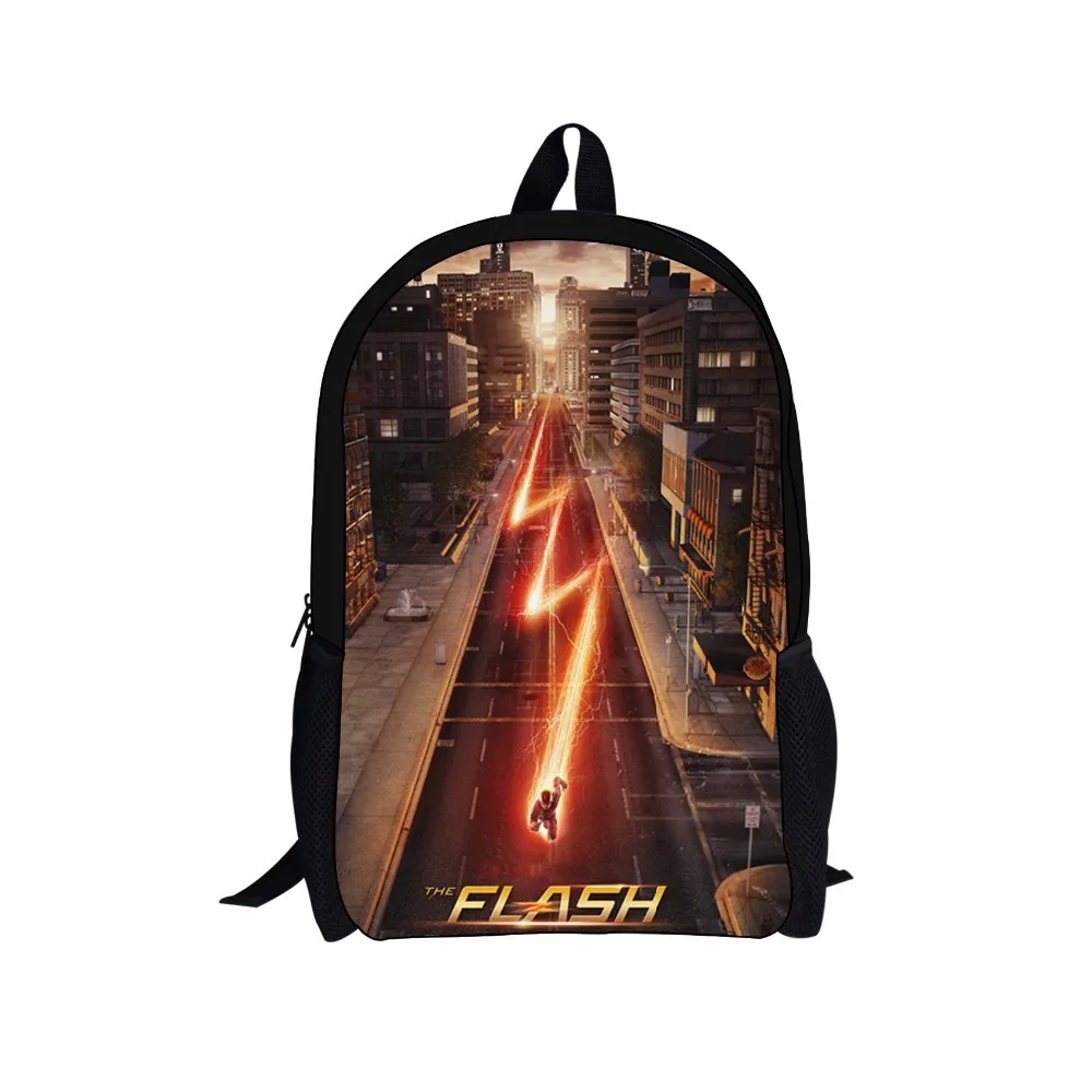 2015 New Arrival Children Cartoon Backpacks Green Lantern The Flash