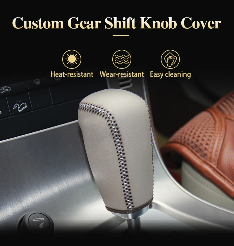 gear shift knob cover For Volvo XC60 AT case ppc_01