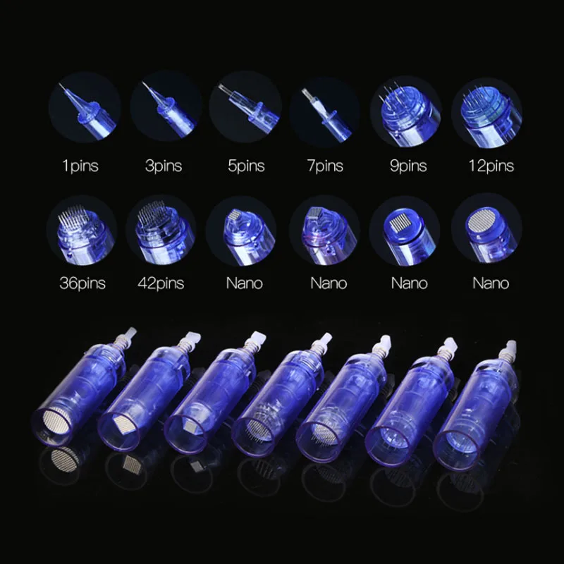 12Pin Needle Derma Pen Bayonet Cartridge for Electric Auto Microneedle Derma 2