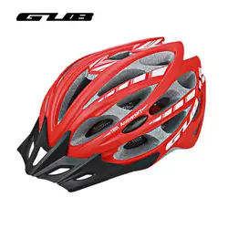 GUB 10 цветов велосипедные шлемы 30 вентиляционных отверстий MTB дорожный велосипед шлем Мужчины Женщины Интегрально литой светоотражающие