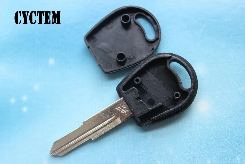 

CYCTEM 10X Car Transponder Key Shell Blank Key Case Cover Housing Replacement Fit For Chery A5