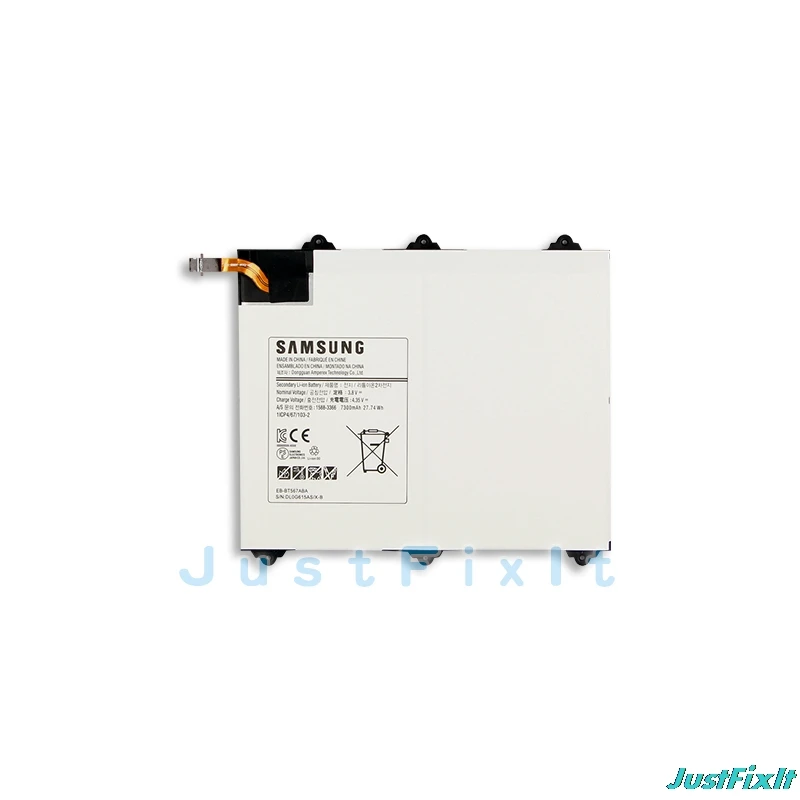 Оригинальный планшетный аккумулятор EB BT567ABA для samsung Galaxy Tab SM T560NU T567v 9 6 аутентичный