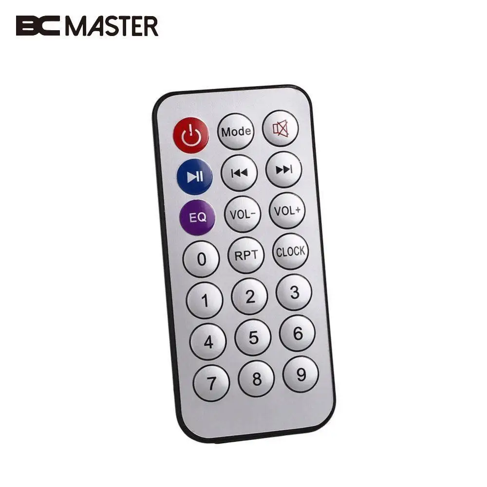 BCMaster черный FM MP3-плеер модуль CT02EA пульт дистанционного управления 2x3W Bluetooth говорящий модуль