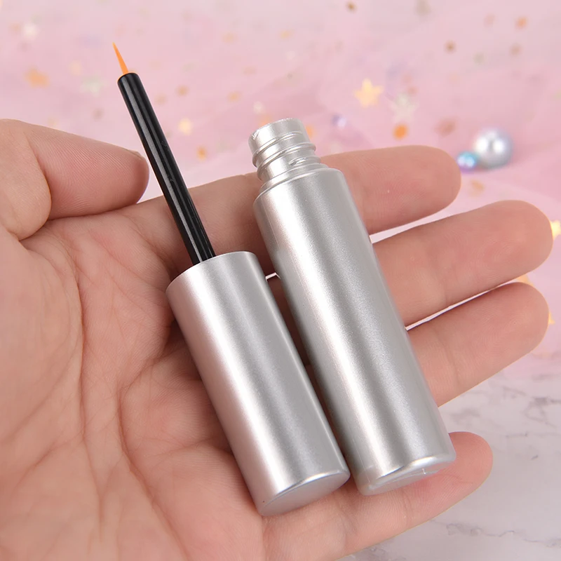 Empty 8ml Gold Silver Mascara Tube Eyelash Liquid Bottle Container