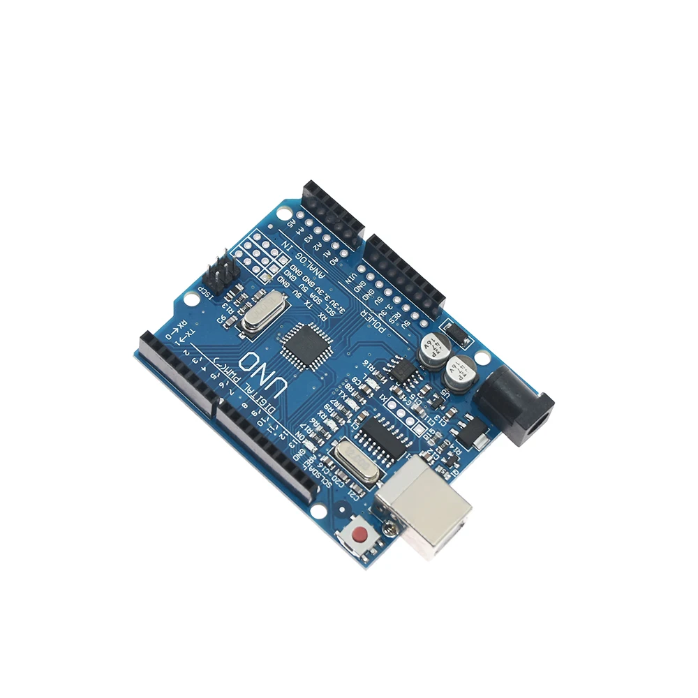 Для Arduino UNO R3 CH340G MEGA328P чип 16 МГц плата разработки интегральных микросхем комплект